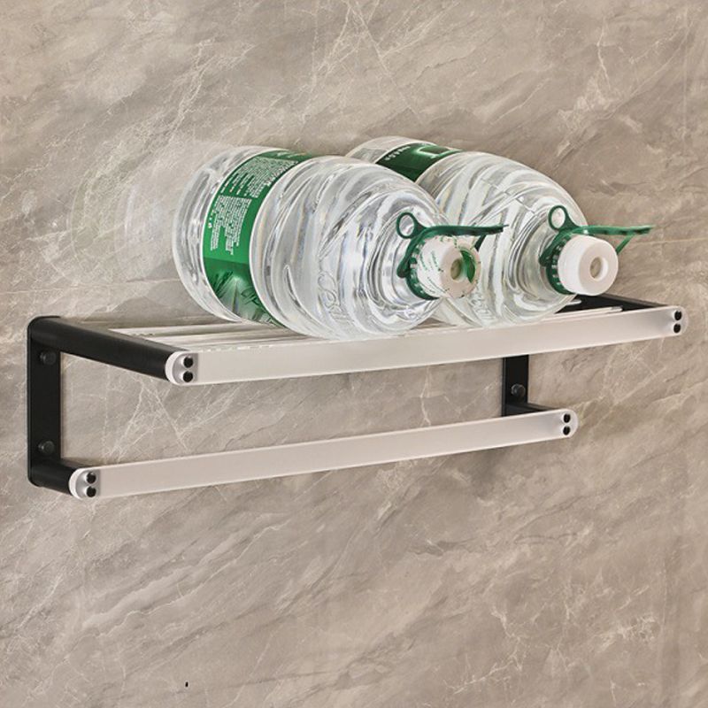 Contemporary Aluminum& Acrylic Bath Hardware Set Bathroom Accessory Kit Clearhalo 'Bathroom Hardware Sets' 'Bathroom Hardware' 'Bathroom Remodel & Bathroom Fixtures' 'bathroom_hardware_sets' 'Home Improvement' 'home_improvement' 'home_improvement_bathroom_hardware_sets' 1200x1200_cb626306-7a59-47ea-9480-f8d4bc275472