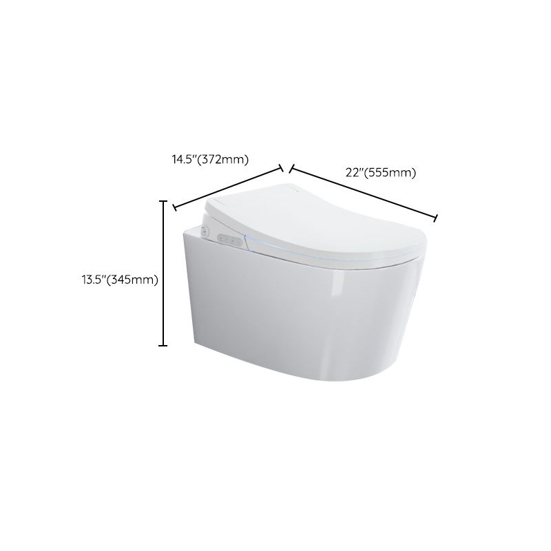 Contemporary White Wall Hung Toilet Set with Soft Close Bidet Seat Clearhalo 'Bathroom Remodel & Bathroom Fixtures' 'Bidets' 'Home Improvement' 'home_improvement' 'home_improvement_bidets' 'Toilets & Bidets' 1200x1200_cb81cb88-39a3-4885-a078-600dfeed0b96