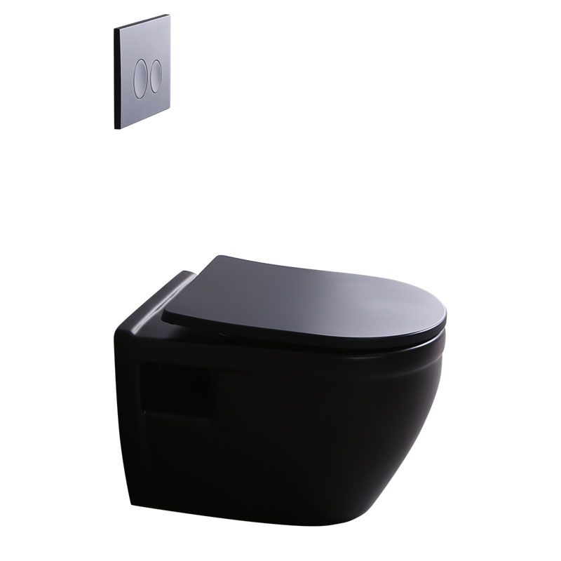 Soft Close Bidet Seat Elongated Wall Mounted Bidet with Bidet And Seat Clearhalo 'Bathroom Remodel & Bathroom Fixtures' 'Bidets' 'Home Improvement' 'home_improvement' 'home_improvement_bidets' 'Toilets & Bidets' 1200x1200_cbb56874-e2cc-4ad4-88e5-59c97f4bf6d7