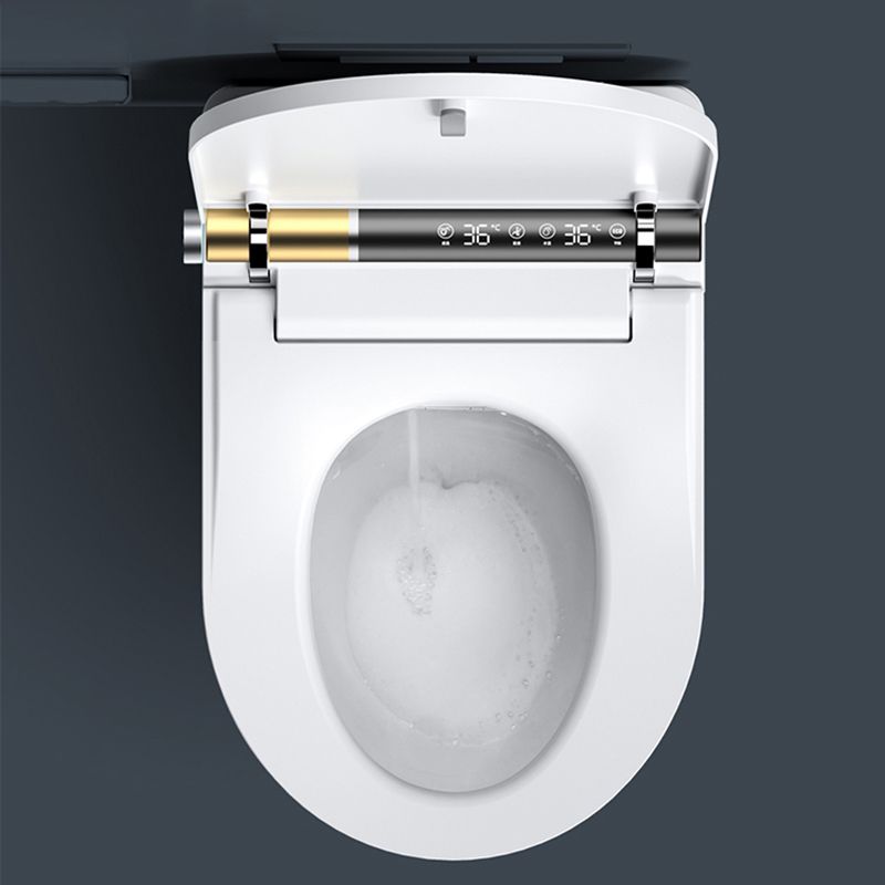 Elongated Wall Mounted Bidet Smart Bidet with Heated Seat and Warm Air Dryer Clearhalo 'Bathroom Remodel & Bathroom Fixtures' 'Bidets' 'Home Improvement' 'home_improvement' 'home_improvement_bidets' 'Toilets & Bidets' 1200x1200_ccbf057b-2295-42c0-9434-e422602cf40a