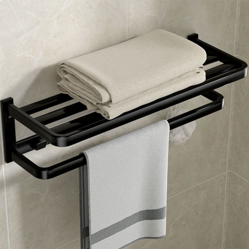 Modern Bathroom Set Towel Bar Paper Holder Black Bathroom Accessory Kit Clearhalo 'Bathroom Hardware Sets' 'Bathroom Hardware' 'Bathroom Remodel & Bathroom Fixtures' 'bathroom_hardware_sets' 'Home Improvement' 'home_improvement' 'home_improvement_bathroom_hardware_sets' 1200x1200_cd1959fb-30d8-4baf-ae48-69665f29d5a0