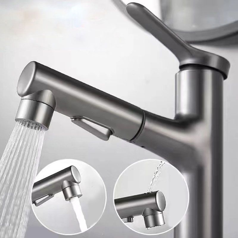 Contemporary Style Faucets Widespread Lever Handles Faucets for Bathroom Clearhalo 'Bathroom Remodel & Bathroom Fixtures' 'Bathroom Sink Faucets' 'Bathroom Sinks & Faucet Components' 'bathroom_sink_faucets' 'Home Improvement' 'home_improvement' 'home_improvement_bathroom_sink_faucets' 1200x1200_cd3402c1-154c-4dc3-ab3f-1fb3caa91ebb