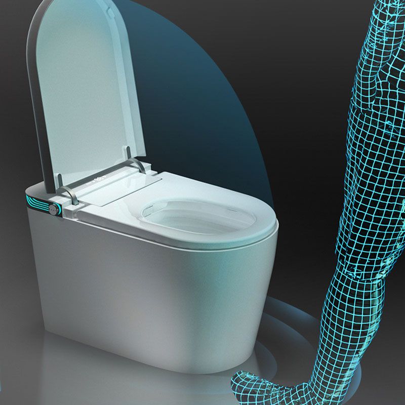 Household Smart Toilet Automatic Flip Cover UV Sterilization Electric Induction Toilet Clearhalo 'Bathroom Remodel & Bathroom Fixtures' 'Home Improvement' 'home_improvement' 'home_improvement_toilets' 'Toilets & Bidets' 'Toilets' 1200x1200_cd4e5e92-dcd4-4e75-8847-bdf10d7f3211