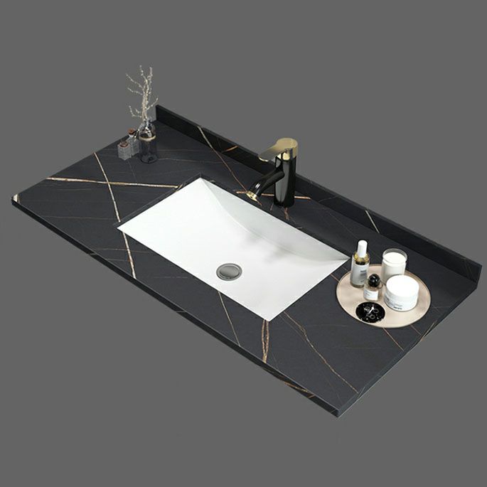 Wall Mount Faucet Included Sink Vanity with Drawers Mirror for Bathroom Clearhalo 'Bathroom Remodel & Bathroom Fixtures' 'Bathroom Vanities' 'bathroom_vanities' 'Home Improvement' 'home_improvement' 'home_improvement_bathroom_vanities' 1200x1200_cd64a0aa-6cb6-4686-8f45-9781f0addbc4