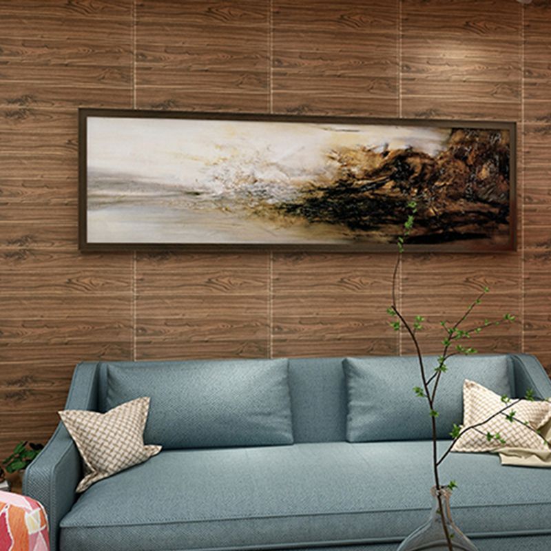 Faux Wood Wall Ceiling Living Room Shiplap Waterproof Peel and Press Wall Panel Clearhalo 'Flooring 'Home Improvement' 'home_improvement' 'home_improvement_wall_paneling' 'Wall Paneling' 'wall_paneling' 'Walls & Ceilings' Walls and Ceiling' 1200x1200_cdc72b9c-9f0f-42b8-bd3a-71be3b216a8a