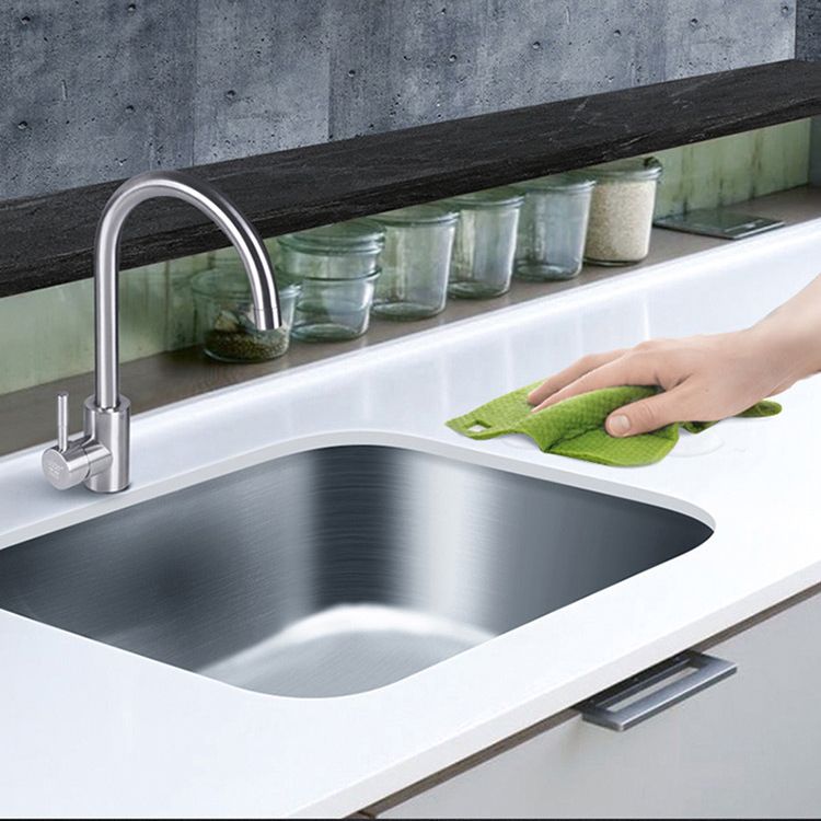 Modern Style Kitchen Sink Stainless Steel Kitchen Sink with Oval Shape Clearhalo 'Home Improvement' 'home_improvement' 'home_improvement_kitchen_sinks' 'Kitchen Remodel & Kitchen Fixtures' 'Kitchen Sinks & Faucet Components' 'Kitchen Sinks' 'kitchen_sinks' 1200x1200_cdcbd162-bf83-4b3c-b107-3dad27051ee1