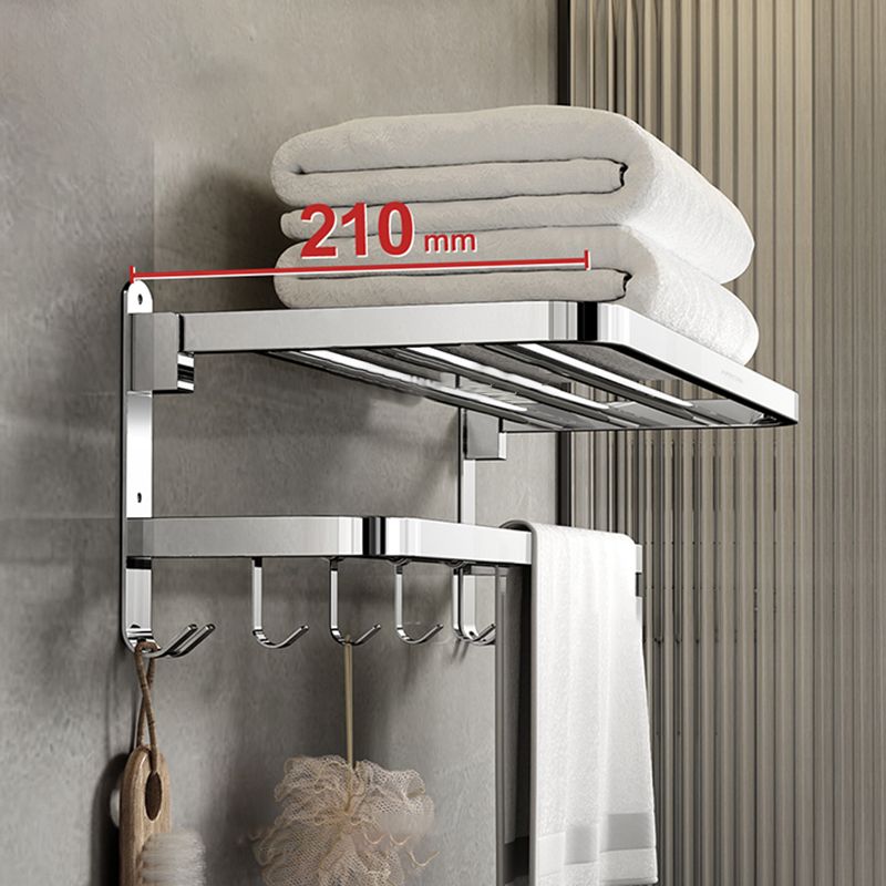 Modern Bathroom Set Towel Bar Bath Shelf Bathroom Accessories Hardware Set Clearhalo 'Bathroom Hardware Sets' 'Bathroom Hardware' 'Bathroom Remodel & Bathroom Fixtures' 'bathroom_hardware_sets' 'Home Improvement' 'home_improvement' 'home_improvement_bathroom_hardware_sets' 1200x1200_ce187555-c310-4fd4-ae22-e1395f3c5cc1