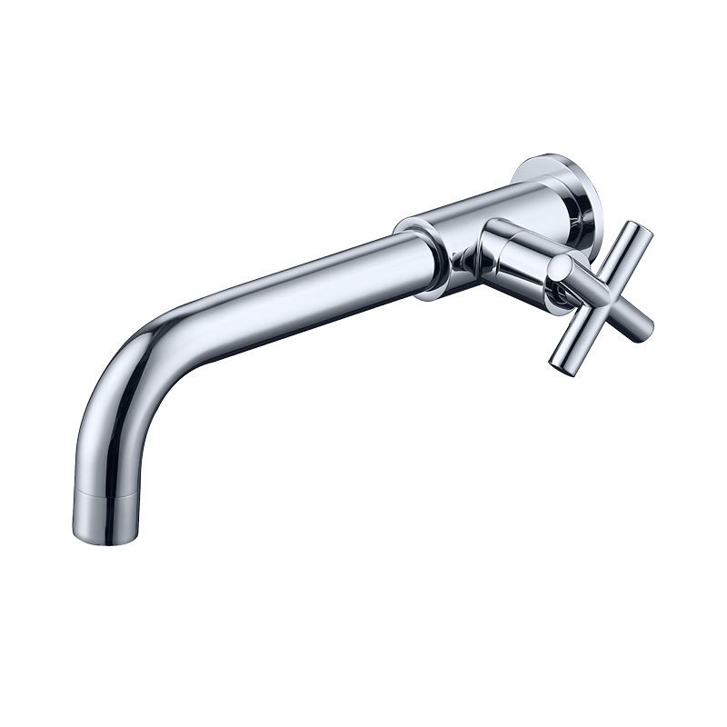 Glam 1-Handle Bathroom Sink Faucet Circular Wall Mounted Bathroom Faucet Clearhalo 'bathroom_sink_faucets' 'Conjunta de Baño y Conjunta de Grifo' 'Coronamiento de Baño y Dispositivo de Baño' 'Grifo del lavabo del baño' 'Hogar' 'home_improvement' 'home_improvement_bathroom_sink_faucets' 'Mejoras para el hogar' 1200x1200_ce273d45-e015-4581-8728-833c24f39c11