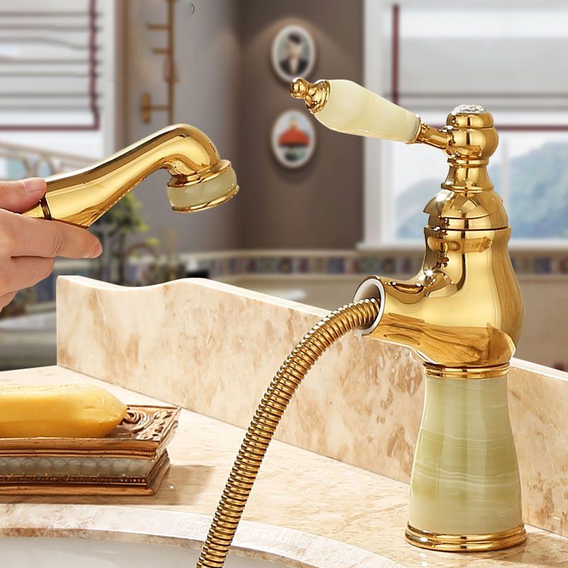 Traditional Deck Mounted Bronze Tub Faucet Set Single Handle Tub Filler Trim with Hose Clearhalo 'bathroom_sink_faucets' 'Conjunta de Baño y Conjunta de Grifo' 'Coronamiento de Baño y Dispositivo de Baño' 'Grifo del lavabo del baño' 'Hogar' 'home_improvement' 'home_improvement_bathroom_sink_faucets' 'Mejoras para el hogar' 1200x1200_ce29820a-b9d9-44e7-9fa6-283f67c2e2fc