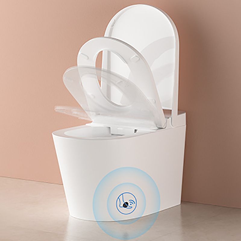 Modern Floor Standing Bidet Elongated Antimicrobial Floor Mount Bidet Clearhalo 'Bathroom Remodel & Bathroom Fixtures' 'Bidets' 'Home Improvement' 'home_improvement' 'home_improvement_bidets' 'Toilets & Bidets' 1200x1200_ce63e68c-392b-4f2e-8953-f005d2c60f5c