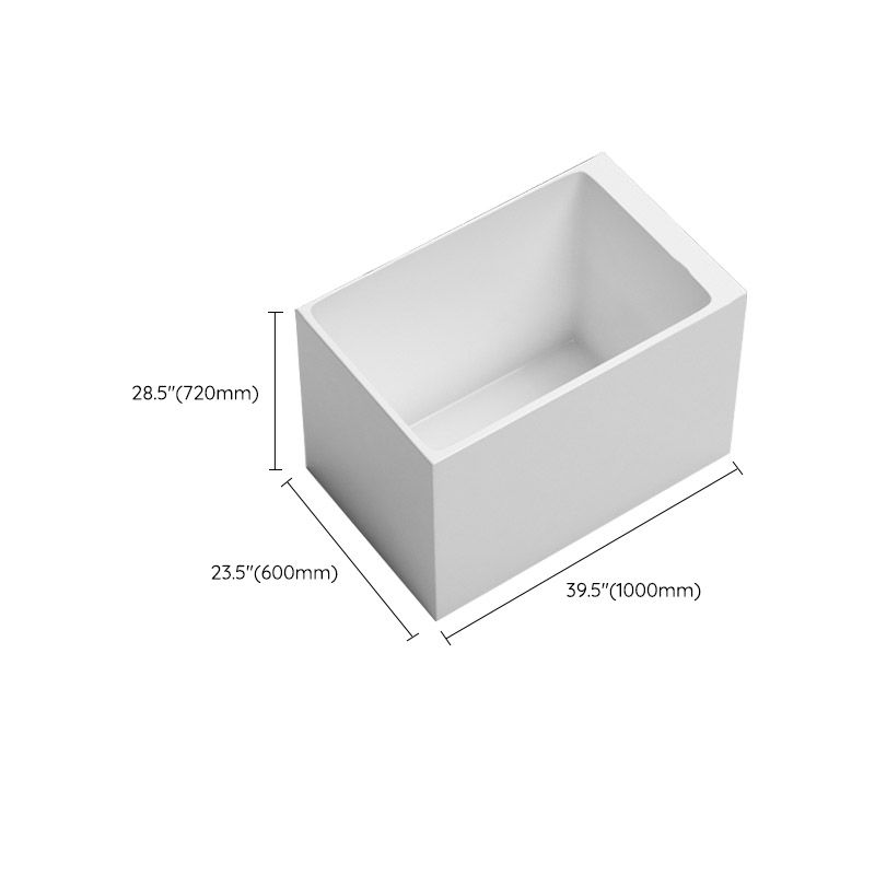 Modern Corner White Acrylic Bathtub Rectangle with Drain Bath Tub Clearhalo 'Bathroom Remodel & Bathroom Fixtures' 'Bathtubs' 'Home Improvement' 'home_improvement' 'home_improvement_bathtubs' 'Showers & Bathtubs' 1200x1200_ce76d316-3d38-4aad-aade-1e5b628712de