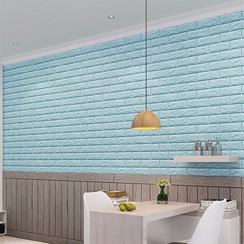 3D Embossed Wall Panel Colorful Waterproof Foam Indoor Wall Tile Clearhalo 'Flooring 'Home Improvement' 'home_improvement' 'home_improvement_wall_paneling' 'Wall Paneling' 'wall_paneling' 'Walls & Ceilings' Walls and Ceiling' 1200x1200_ce878f72-1b5d-47da-a0fd-220b767fbbc7