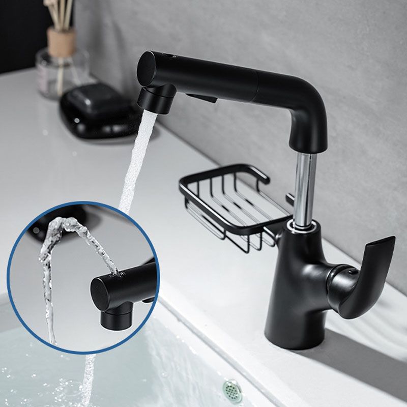 Industrial Sink Faucet Solid Color Centerset Bathroom Sink Faucet with Drain Assembly Clearhalo 'bathroom_sink_faucets' 'Conjunta de Baño y Conjunta de Grifo' 'Coronamiento de Baño y Dispositivo de Baño' 'Grifo del lavabo del baño' 'Hogar' 'home_improvement' 'home_improvement_bathroom_sink_faucets' 'Mejoras para el hogar' 1200x1200_cf0999c1-0354-4880-93f1-088d51863a15