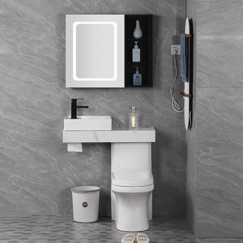 Contemporary Ceramic Flush Toilet Floor Mounted Urine Toilet with Seat for Washroom Clearhalo 'Bathroom Remodel & Bathroom Fixtures' 'Home Improvement' 'home_improvement' 'home_improvement_toilets' 'Toilets & Bidets' 'Toilets' 1200x1200_cf0ac175-34c5-4aaa-90ff-e1f9eda5721f