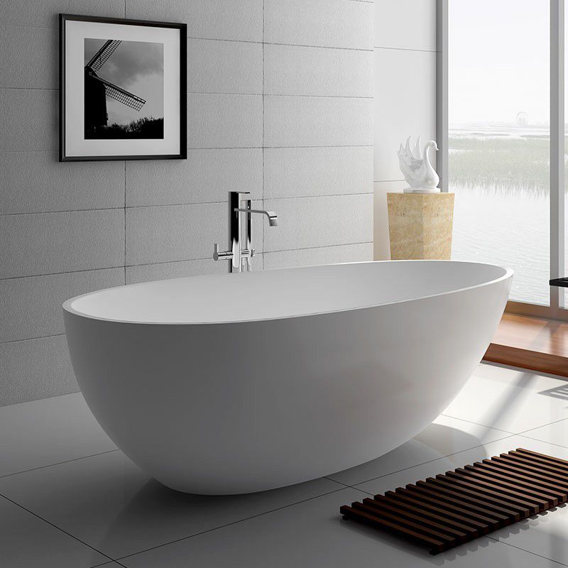 Stone Soaking Roll Top Bathtub Antique Finish Freestanding Bath Tub Clearhalo 'Bathroom Remodel & Bathroom Fixtures' 'Bathtubs' 'Home Improvement' 'home_improvement' 'home_improvement_bathtubs' 'Showers & Bathtubs' 1200x1200_cf2b5108-0495-4b49-a915-af12ffa14a9e