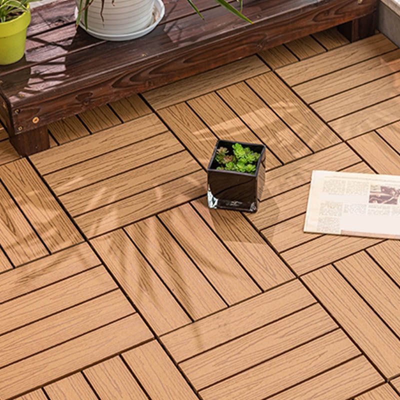 Classical Wooden Flooring Tiles Interlocking Garden Patio Flooring Tiles Clearhalo 'Home Improvement' 'home_improvement' 'home_improvement_outdoor_deck_tiles_planks' 'Outdoor Deck Tiles & Planks' 'Outdoor Flooring & Tile' 'Outdoor Remodel' 'outdoor_deck_tiles_planks' 1200x1200_cf43930c-22a4-4d70-ad63-22e1dd1f8ae0