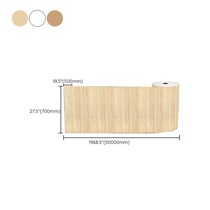Contemporary Waterproof Wainscoting 1 Piece PVC Shiplap for Indoors Clearhalo 'Flooring 'Home Improvement' 'home_improvement' 'home_improvement_wall_paneling' 'Wall Paneling' 'wall_paneling' 'Walls & Ceilings' Walls and Ceiling' 1200x1200_cf53ad52-5940-41cf-8395-3c114e147170