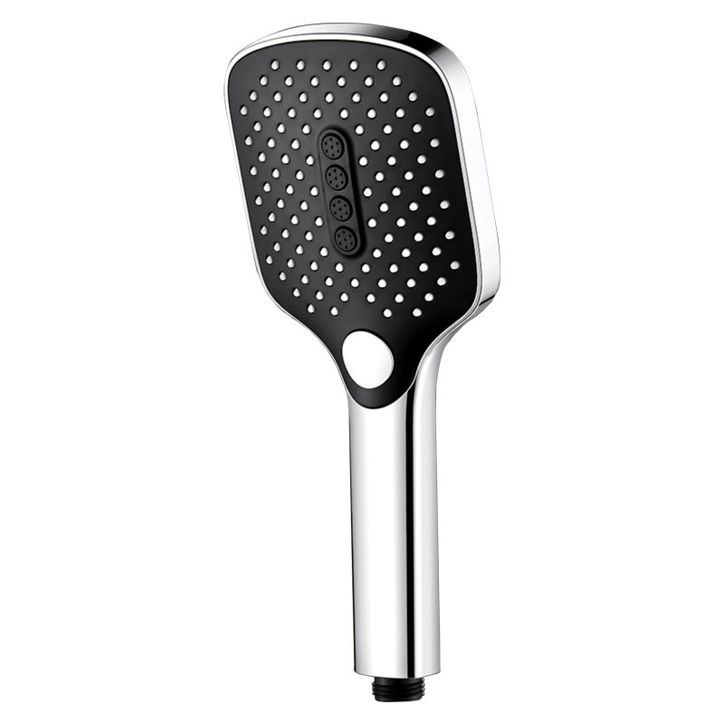 Contemporary Handheld Supercharged Shower Head Square Spray Head Clearhalo 'Bathroom Remodel & Bathroom Fixtures' 'Home Improvement' 'home_improvement' 'home_improvement_shower_heads' 'Shower Heads' 'shower_heads' 'Showers & Bathtubs Plumbing' 'Showers & Bathtubs' 1200x1200_cf6c6719-4e93-4080-98f1-ccf9c0902ccc