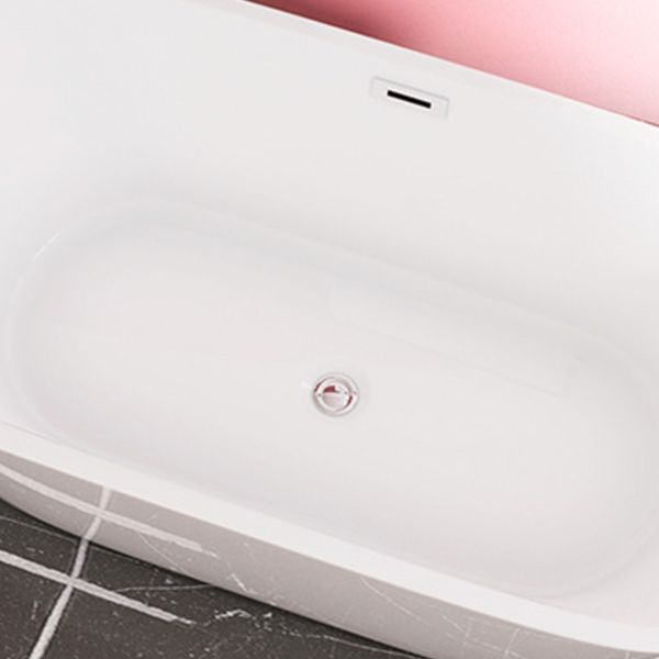 Acrylic Freestanding Bathtub Overflow Trim Soaking Bathtub , 23.62" Tall Clearhalo 'Bathroom Remodel & Bathroom Fixtures' 'Bathtubs' 'Home Improvement' 'home_improvement' 'home_improvement_bathtubs' 'Showers & Bathtubs' 1200x1200_cf8c4879-f4a3-4bc6-9898-b5af47397d84