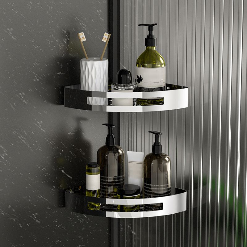 Polished Chrome Modern Bathroom Accessory Set Stainless Steel Triangle Bath Shelf Clearhalo 'Bathroom Hardware Sets' 'Bathroom Hardware' 'Bathroom Remodel & Bathroom Fixtures' 'bathroom_hardware_sets' 'Home Improvement' 'home_improvement' 'home_improvement_bathroom_hardware_sets' 1200x1200_cf9b5b23-a351-4472-bc3e-c809177a8d30