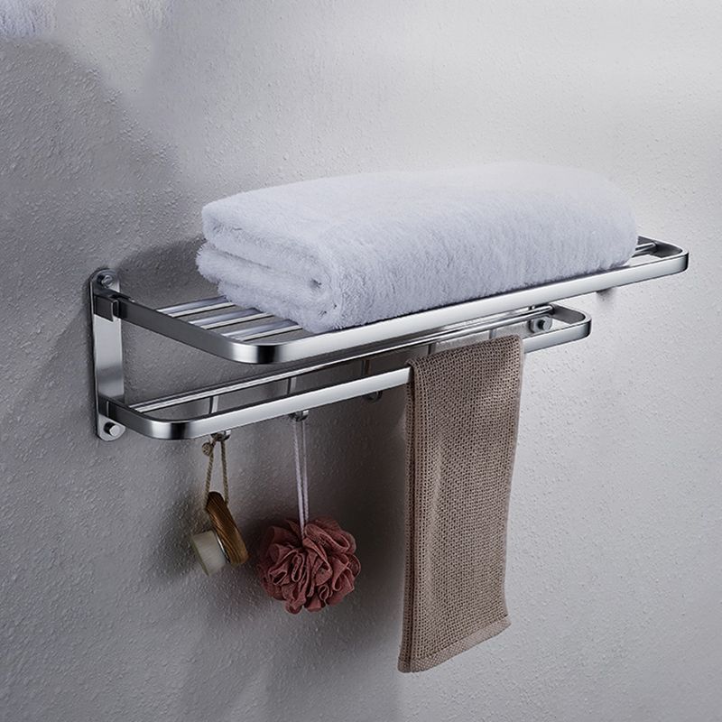 Contemporary Bathroom Hardware Set Towel Bar/Bath Shelf & Paper Holder Included Clearhalo 'Bathroom Hardware Sets' 'Bathroom Hardware' 'Bathroom Remodel & Bathroom Fixtures' 'bathroom_hardware_sets' 'Home Improvement' 'home_improvement' 'home_improvement_bathroom_hardware_sets' 1200x1200_cfc57f51-83c5-411a-aae2-04c80ffcedb2