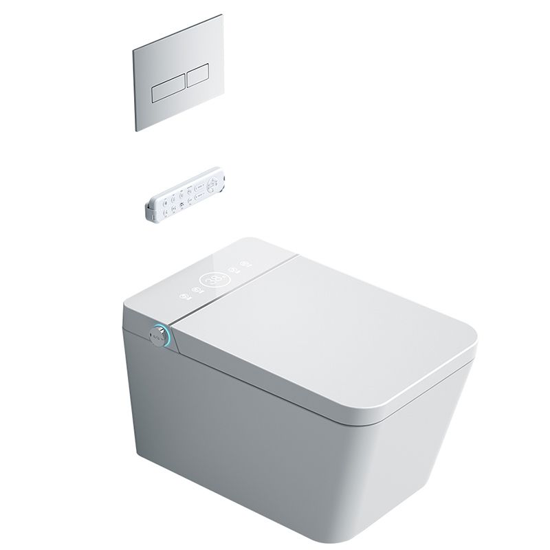 Dual Flush Wall Hung Toilet Set Stain Resistant Wall Mounted Bidet Clearhalo 'Bathroom Remodel & Bathroom Fixtures' 'Bidets' 'Home Improvement' 'home_improvement' 'home_improvement_bidets' 'Toilets & Bidets' 1200x1200_cfd1fcf8-9199-421e-8ff0-798d7d1fea48