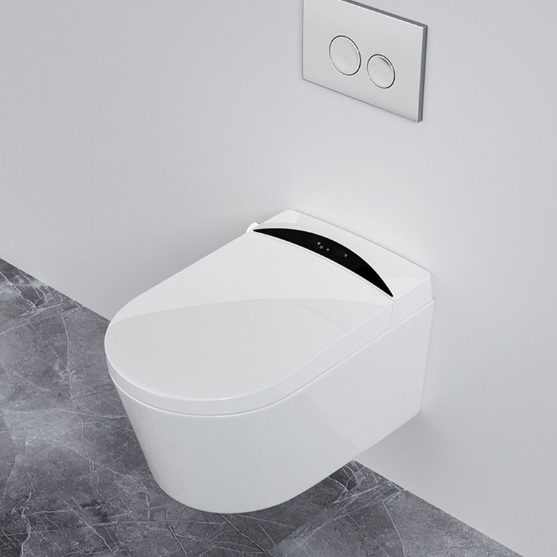 Modern Concealed Tank Toilet Skirted ABS Wall Mount Flush Toilet with Seat Clearhalo 'Bathroom Remodel & Bathroom Fixtures' 'Home Improvement' 'home_improvement' 'home_improvement_toilets' 'Toilets & Bidets' 'Toilets' 1200x1200_d00b1b6c-2847-4751-a070-0b3ea70f2b86