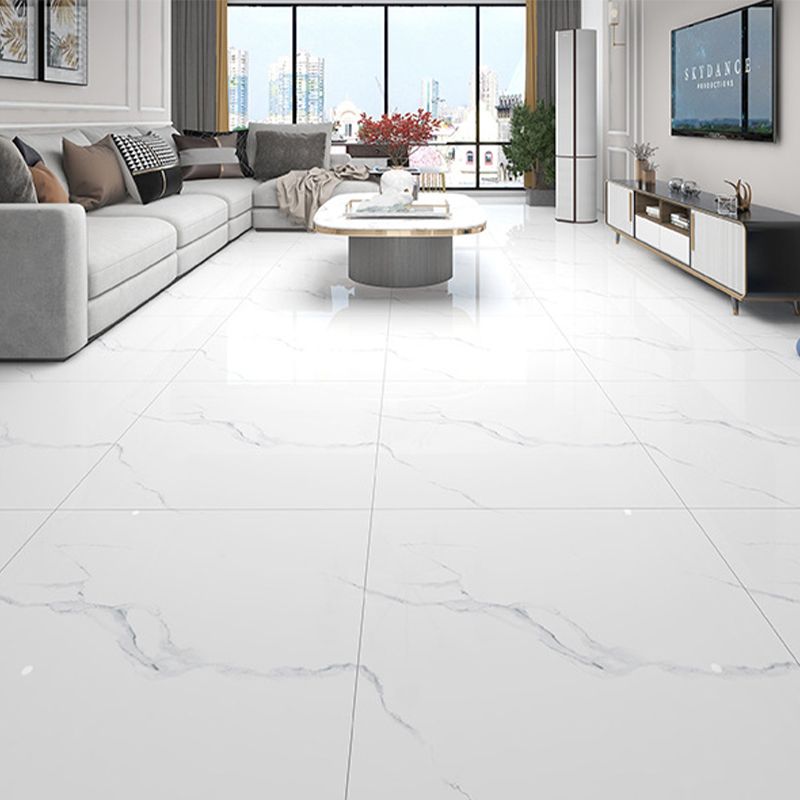Modern Style Floor Tile Square Waterproof Straight Edge Floor Tile Clearhalo 'Floor Tiles & Wall Tiles' 'floor_tiles_wall_tiles' 'Flooring 'Home Improvement' 'home_improvement' 'home_improvement_floor_tiles_wall_tiles' Walls and Ceiling' 1200x1200_d05d8a6c-e32b-4025-8ac4-a98e041179f4