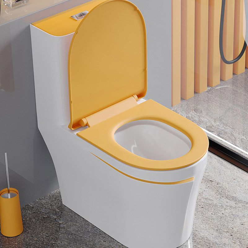 Skirted Traditional Flush Toilet Floor Mount One-Piece Toilet with Slow Close Seat Clearhalo 'Bathroom Remodel & Bathroom Fixtures' 'Home Improvement' 'home_improvement' 'home_improvement_toilets' 'Toilets & Bidets' 'Toilets' 1200x1200_d0783abe-0a00-456c-91a5-b98264648891