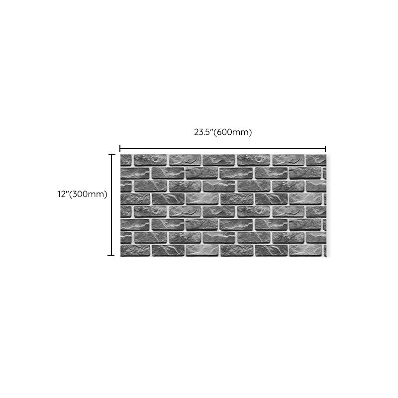 Artificial Brick Panel Wall Farmhouse Style Simple Home Living Room Wall Plate (5-pack) Clearhalo 'Flooring 'Home Improvement' 'home_improvement' 'home_improvement_wall_paneling' 'Wall Paneling' 'wall_paneling' 'Walls & Ceilings' Walls and Ceiling' 1200x1200_d0e761d1-c038-404e-8dd2-6bb779be6e0e