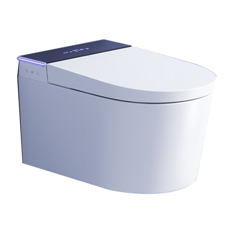 Elongated Wall Hung Toilet Set Heated Seat Wall Mounted Bidet Clearhalo 'Bathroom Remodel & Bathroom Fixtures' 'Bidets' 'Home Improvement' 'home_improvement' 'home_improvement_bidets' 'Toilets & Bidets' 1200x1200_d0eb292a-62c1-460e-be1d-7fed6ae2639e