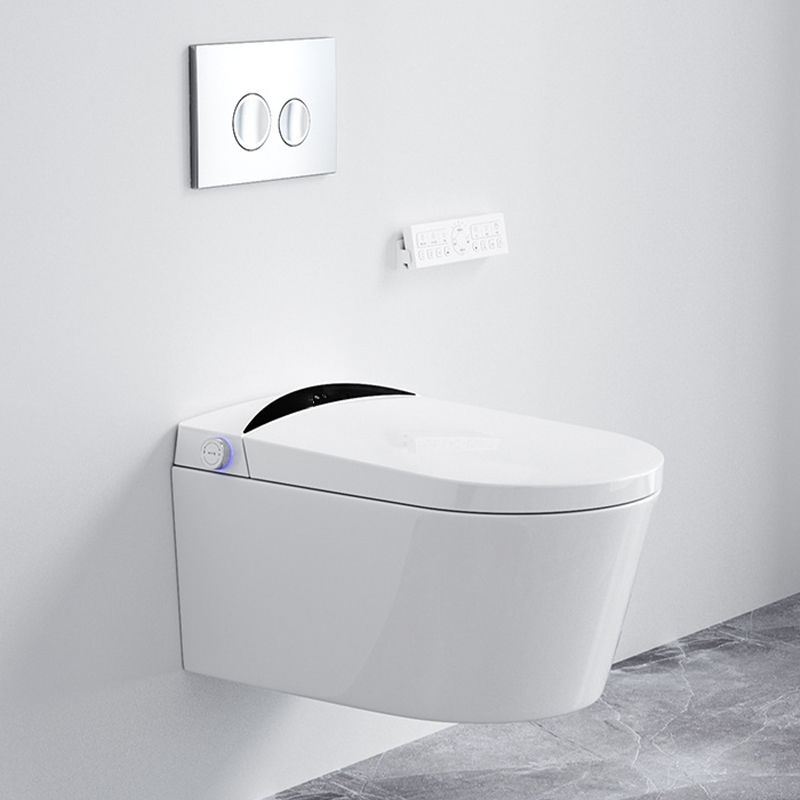 Modern Concealed Tank Toilet Skirted ABS Wall Mount Flush Toilet with Seat Clearhalo 'Bathroom Remodel & Bathroom Fixtures' 'Home Improvement' 'home_improvement' 'home_improvement_toilets' 'Toilets & Bidets' 'Toilets' 1200x1200_d15fc865-3fb5-4770-bc1f-4dd5b9c0f086