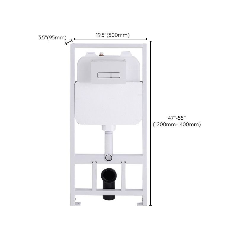 Contemporary Flush Toilet One Piece Wall Mount Porcelain Urine Toilet Clearhalo 'Bathroom Remodel & Bathroom Fixtures' 'Home Improvement' 'home_improvement' 'home_improvement_toilets' 'Toilets & Bidets' 'Toilets' 1200x1200_d1b12e85-2537-4199-9443-469f0df963aa