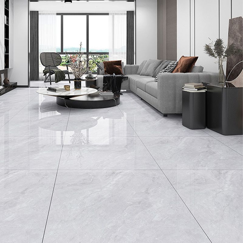 Modern Style Square Floor Tile Waterproof Straight Edge Polished Floor Tile Clearhalo 'Floor Tiles & Wall Tiles' 'floor_tiles_wall_tiles' 'Flooring 'Home Improvement' 'home_improvement' 'home_improvement_floor_tiles_wall_tiles' Walls and Ceiling' 1200x1200_d23d63e2-3998-4a6f-b426-e5aac01dc2f3