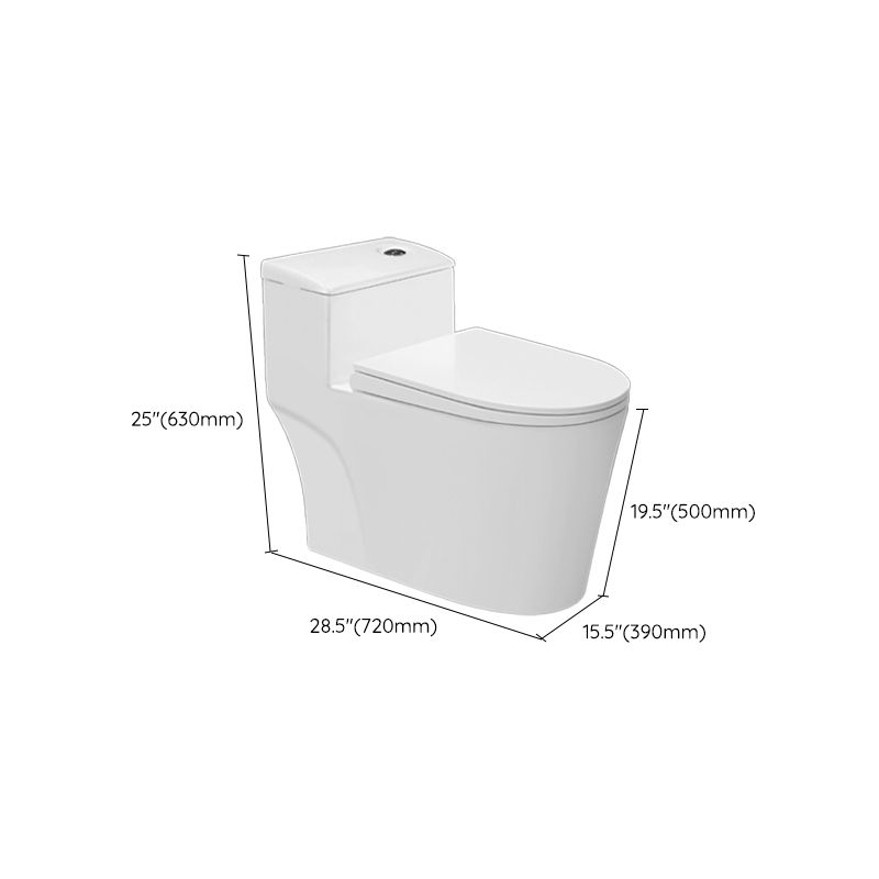 Modern One Piece Toilet Floor Mounted White Toilet Bowl with Seat for Washroom Clearhalo 'Bathroom Remodel & Bathroom Fixtures' 'Home Improvement' 'home_improvement' 'home_improvement_toilets' 'Toilets & Bidets' 'Toilets' 1200x1200_d2700874-3d01-41c5-a797-e2523a590344