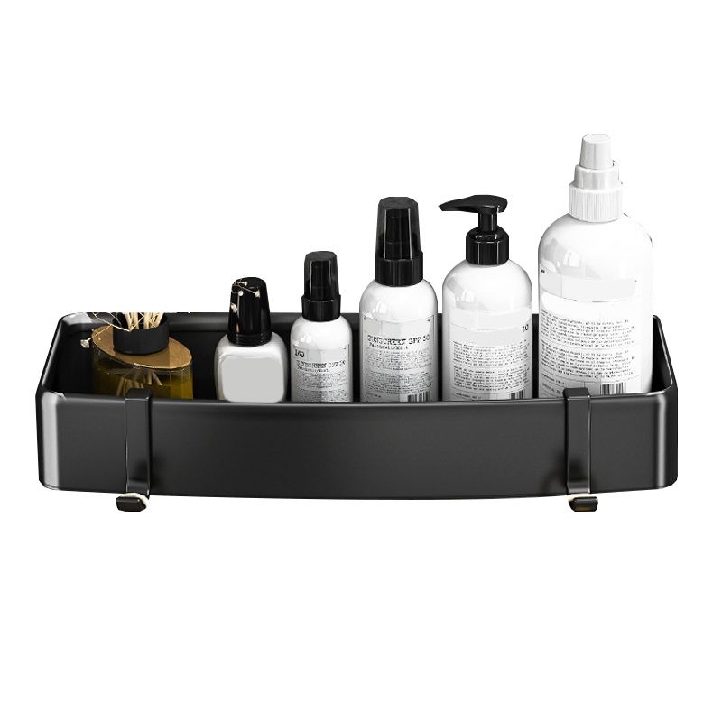 Modern Black and White Metal Bath Hardware Set Bath Shelf Bathroom Hardware Set Clearhalo 'Bathroom Hardware Sets' 'Bathroom Hardware' 'Bathroom Remodel & Bathroom Fixtures' 'bathroom_hardware_sets' 'Home Improvement' 'home_improvement' 'home_improvement_bathroom_hardware_sets' 1200x1200_d27fe03d-d943-4b0e-b372-03cc85f6bc2a