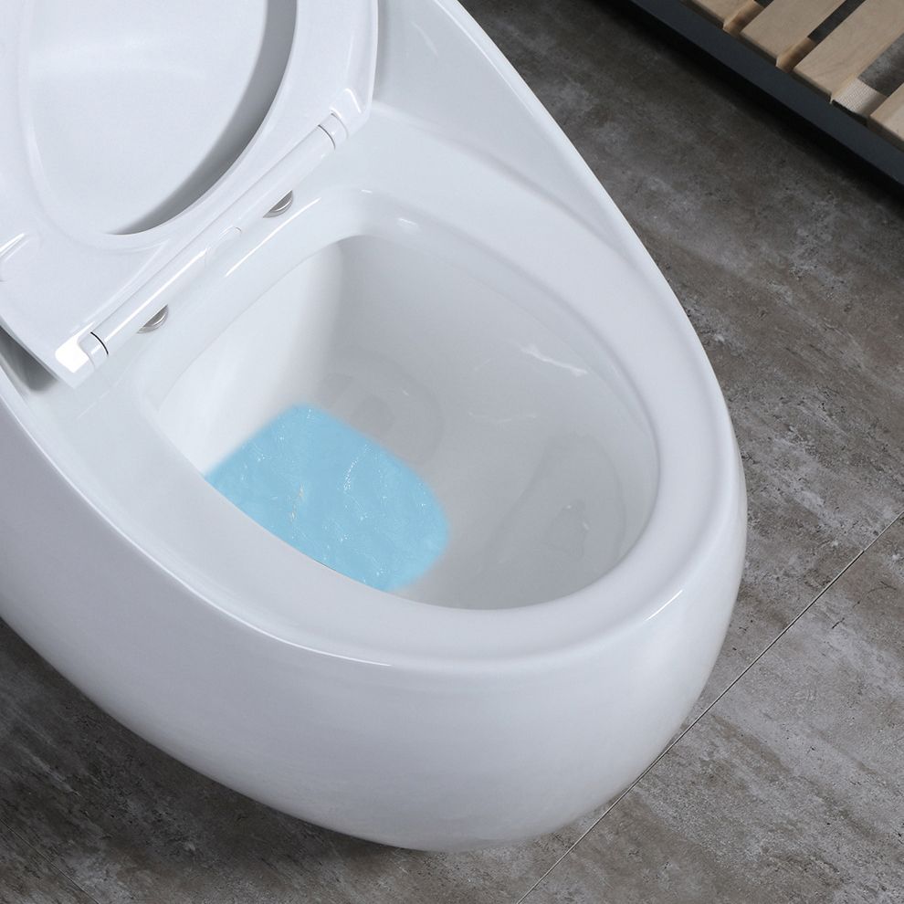 Modern Seat Included One Piece Toilet Round Floor Mounted Toilet Bowl for Washroom Clearhalo 'Bathroom Remodel & Bathroom Fixtures' 'Home Improvement' 'home_improvement' 'home_improvement_toilets' 'Toilets & Bidets' 'Toilets' 1200x1200_d285548b-13cf-4e30-8263-b9e6c1e87504