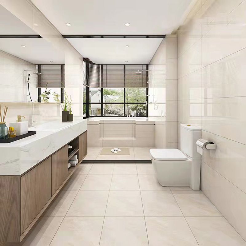 Bathroom Floor Wall Tile Marble Print Rectangle Indoor Wall Tile Clearhalo 'Floor Tiles & Wall Tiles' 'floor_tiles_wall_tiles' 'Flooring 'Home Improvement' 'home_improvement' 'home_improvement_floor_tiles_wall_tiles' Walls and Ceiling' 1200x1200_d2d842cf-b75a-496a-961c-0e6721c9a8a8