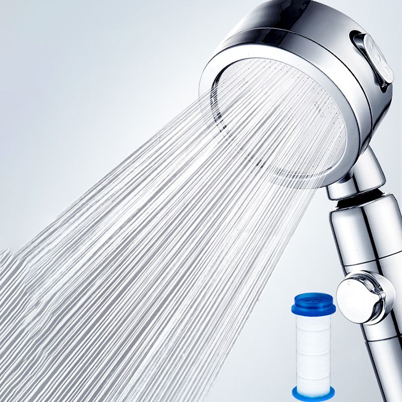 Modern Showerhead Adjustable Spray Pattern Swivel Round Hand Shower Clearhalo 'Bathroom Remodel & Bathroom Fixtures' 'Home Improvement' 'home_improvement' 'home_improvement_shower_heads' 'Shower Heads' 'shower_heads' 'Showers & Bathtubs Plumbing' 'Showers & Bathtubs' 1200x1200_d2ec172e-9954-462a-a31e-5d5fae298e0f