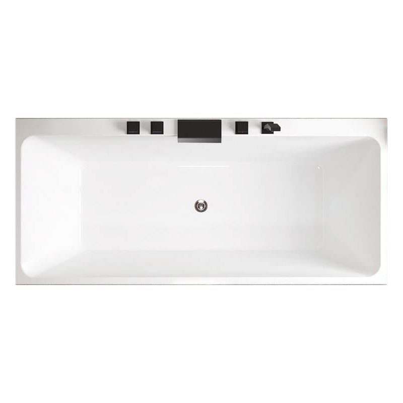 Drop in Soaking Bathtub Antique Finish Rectangular Modern Bath Tub Clearhalo 'Bathroom Remodel & Bathroom Fixtures' 'Bathtubs' 'Home Improvement' 'home_improvement' 'home_improvement_bathtubs' 'Showers & Bathtubs' 1200x1200_d38f2d63-b71c-408a-a3b9-98c5b7157160