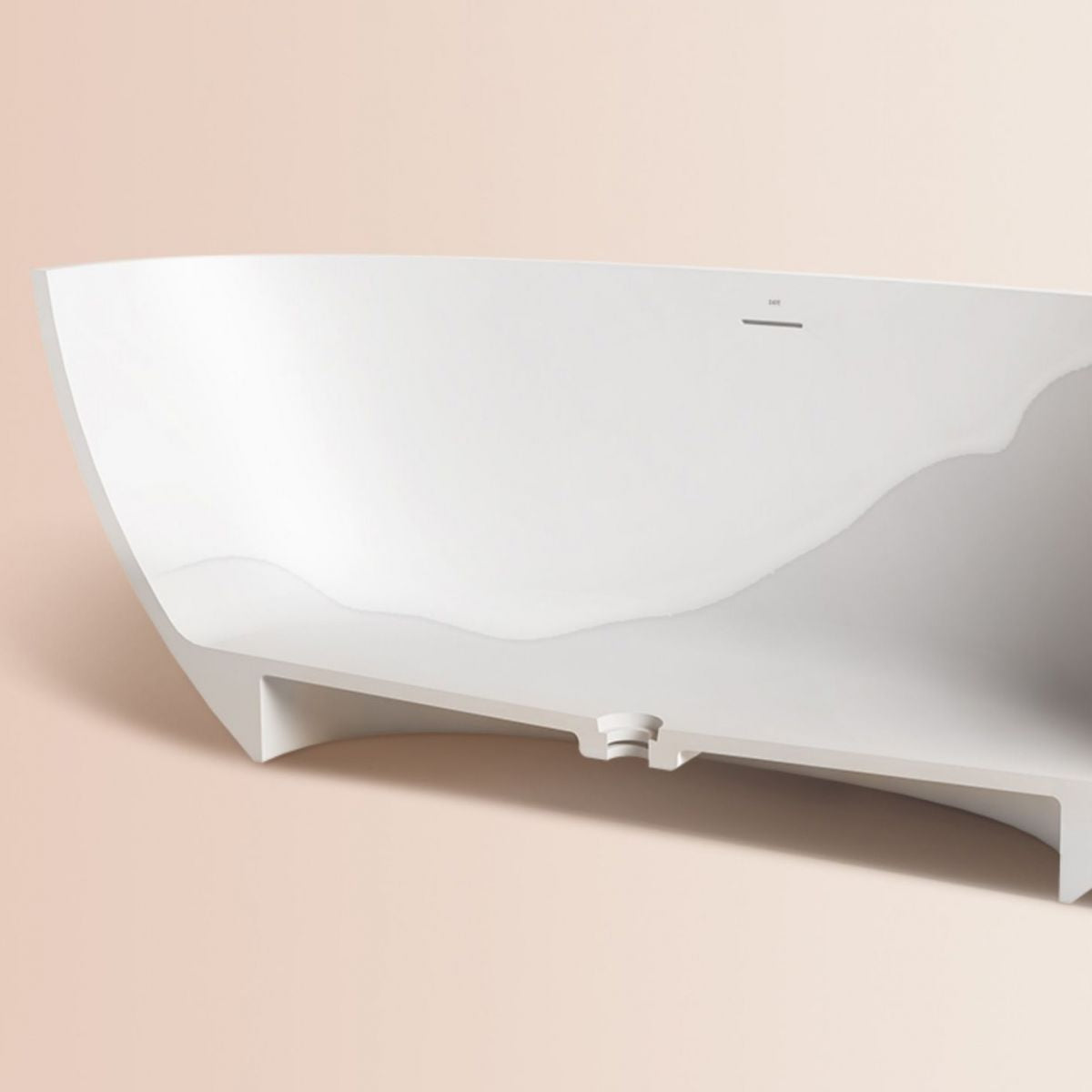 Antique Finish Oval Soaking Bath Stand Alone Modern Bath Tub Clearhalo 'Bathroom Remodel & Bathroom Fixtures' 'Bathtubs' 'Home Improvement' 'home_improvement' 'home_improvement_bathtubs' 'Showers & Bathtubs' 1200x1200_d39cee26-f609-45a5-bf36-c6386a784b02