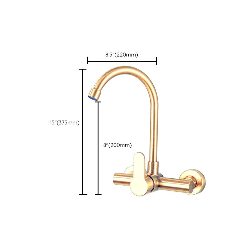 Modern Faucet 1-Handle 2-Hole Single Level Low Profile Pot Filler Faucet Clearhalo 'Home Improvement' 'home_improvement' 'home_improvement_kitchen_faucets' 'Kitchen Faucets' 'Kitchen Remodel & Kitchen Fixtures' 'Kitchen Sinks & Faucet Components' 'kitchen_faucets' 1200x1200_d3ae053c-7eea-4e37-b77f-03f6c3f15384