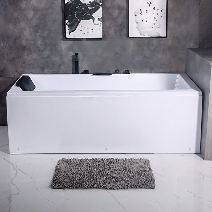 Freestanding Antique Finish Soaking Bath Rectangular Modern Bath Tub Clearhalo 'Bathroom Remodel & Bathroom Fixtures' 'Bathtubs' 'Home Improvement' 'home_improvement' 'home_improvement_bathtubs' 'Showers & Bathtubs' 1200x1200_d3d0163c-d4d8-4f14-93cd-93fbc8a465d7