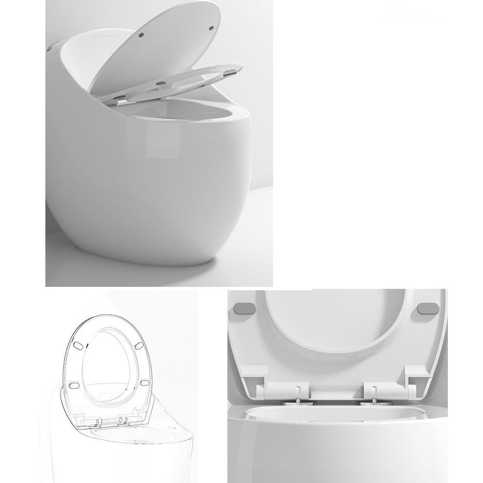 Modern Floor Mount Toilet Siphon Ceramic Flush Toilet with Seat for Bathroom Clearhalo 'Bathroom Remodel & Bathroom Fixtures' 'Home Improvement' 'home_improvement' 'home_improvement_toilets' 'Toilets & Bidets' 'Toilets' 1200x1200_d3da77f2-ac57-456e-b218-a10918b002c9