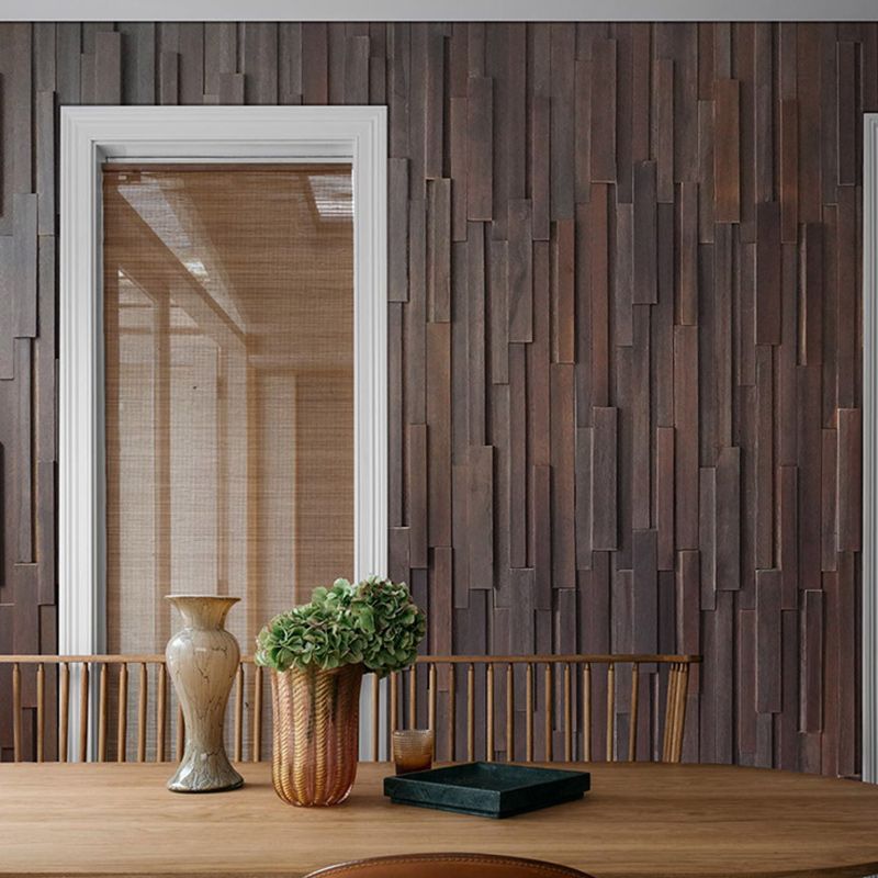 Wooden Wall Plate Modern Simple Home Living Room Wall Panel (1-Pack) Clearhalo 'Flooring 'Home Improvement' 'home_improvement' 'home_improvement_wall_paneling' 'Wall Paneling' 'wall_paneling' 'Walls & Ceilings' Walls and Ceiling' 1200x1200_d45291b6-40b1-4181-9c5d-89454c82519f