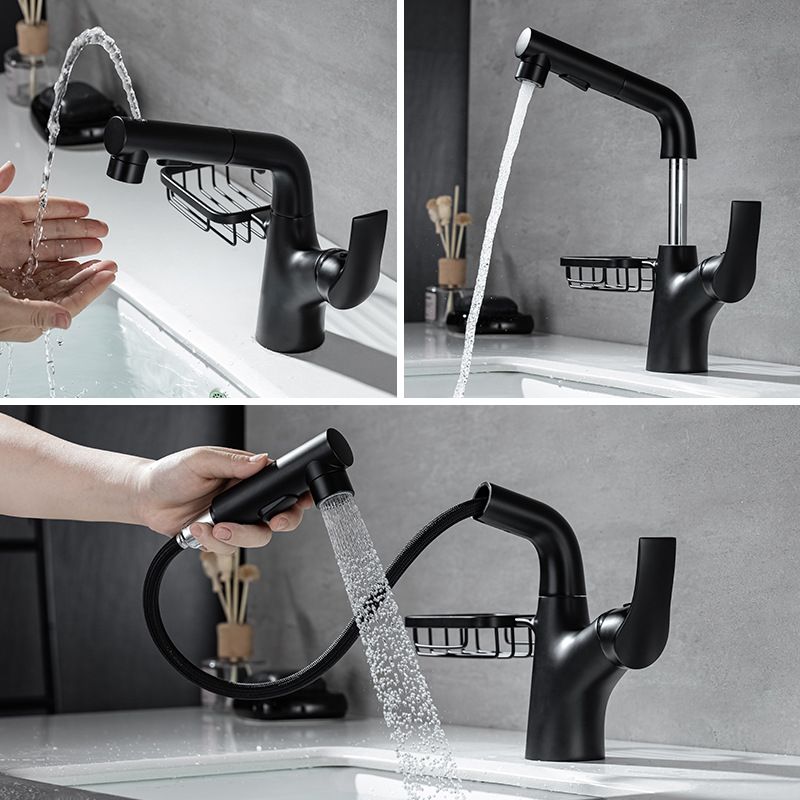 Industrial Sink Faucet Solid Color Centerset Bathroom Sink Faucet with Drain Assembly Clearhalo 'bathroom_sink_faucets' 'Conjunta de Baño y Conjunta de Grifo' 'Coronamiento de Baño y Dispositivo de Baño' 'Grifo del lavabo del baño' 'Hogar' 'home_improvement' 'home_improvement_bathroom_sink_faucets' 'Mejoras para el hogar' 1200x1200_d4efc1b4-5b25-4885-a7ec-e68715d7ad40