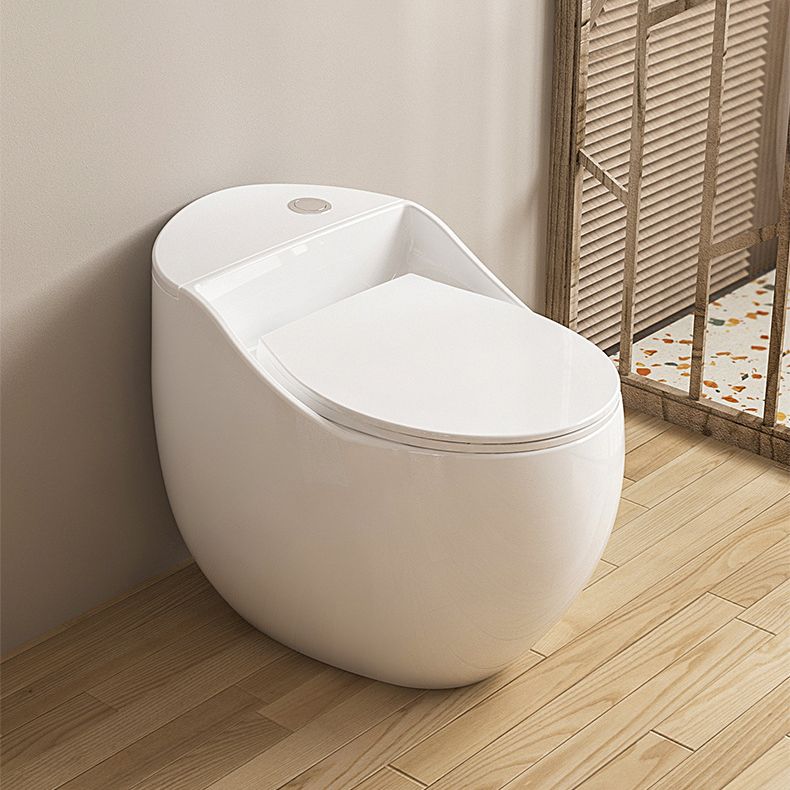 Modern Floor Mount Toilet Bowl One Piece Toilet with Seat for Bathroom Clearhalo 'Bathroom Remodel & Bathroom Fixtures' 'Home Improvement' 'home_improvement' 'home_improvement_toilets' 'Toilets & Bidets' 'Toilets' 1200x1200_d4f8a362-d83e-4f75-b003-64cbdb8fd014