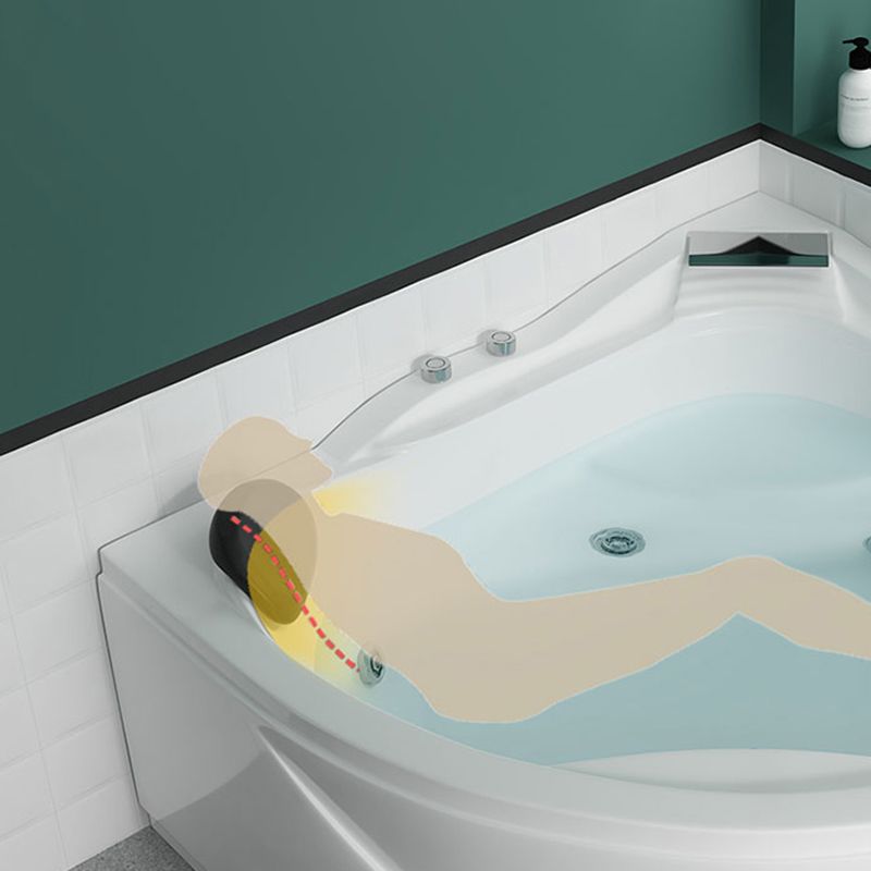 Modern Free Form Bathroom Bathtub Soaking with Drain Bath Tub Clearhalo 'Bathroom Remodel & Bathroom Fixtures' 'Bathtubs' 'Home Improvement' 'home_improvement' 'home_improvement_bathtubs' 'Showers & Bathtubs' 1200x1200_d509508f-7d26-4860-84a4-96c7d991ec0e