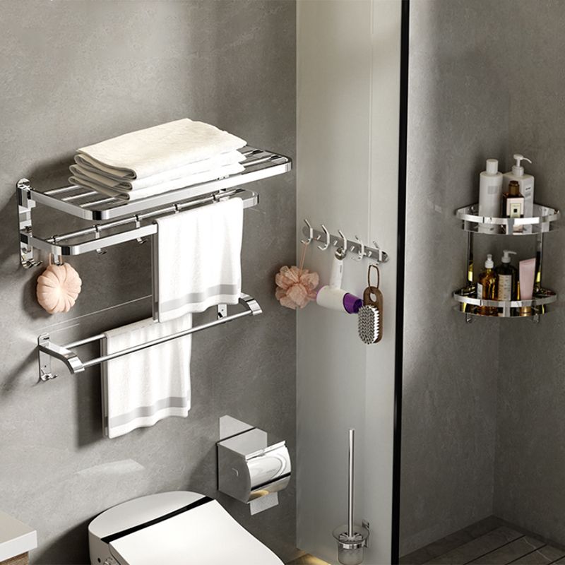 Modern Bathroom Set Towel Bar Bath Shelf Bathroom Accessories Hardware Set Clearhalo 'Bathroom Hardware Sets' 'Bathroom Hardware' 'Bathroom Remodel & Bathroom Fixtures' 'bathroom_hardware_sets' 'Home Improvement' 'home_improvement' 'home_improvement_bathroom_hardware_sets' 1200x1200_d58c66c1-b093-4d75-8e24-8752229a9eea