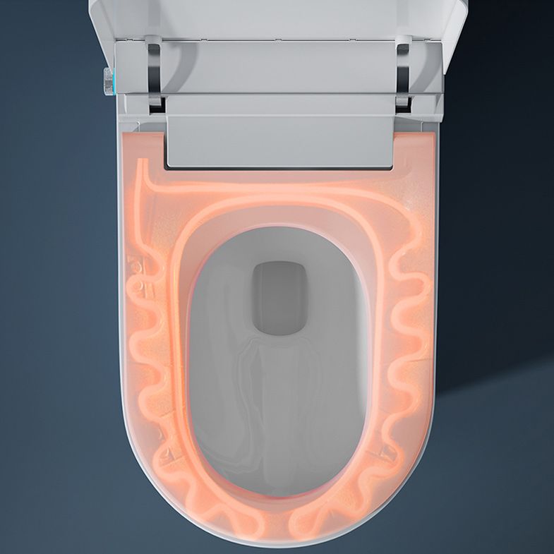 Contemporary White Leak-Proof Ceramic Foot Sensor Smart Toilet Clearhalo 'Bathroom Remodel & Bathroom Fixtures' 'Bidets' 'Home Improvement' 'home_improvement' 'home_improvement_bidets' 'Toilets & Bidets' 1200x1200_d5a25755-3af9-4868-b07c-7505b97c1041